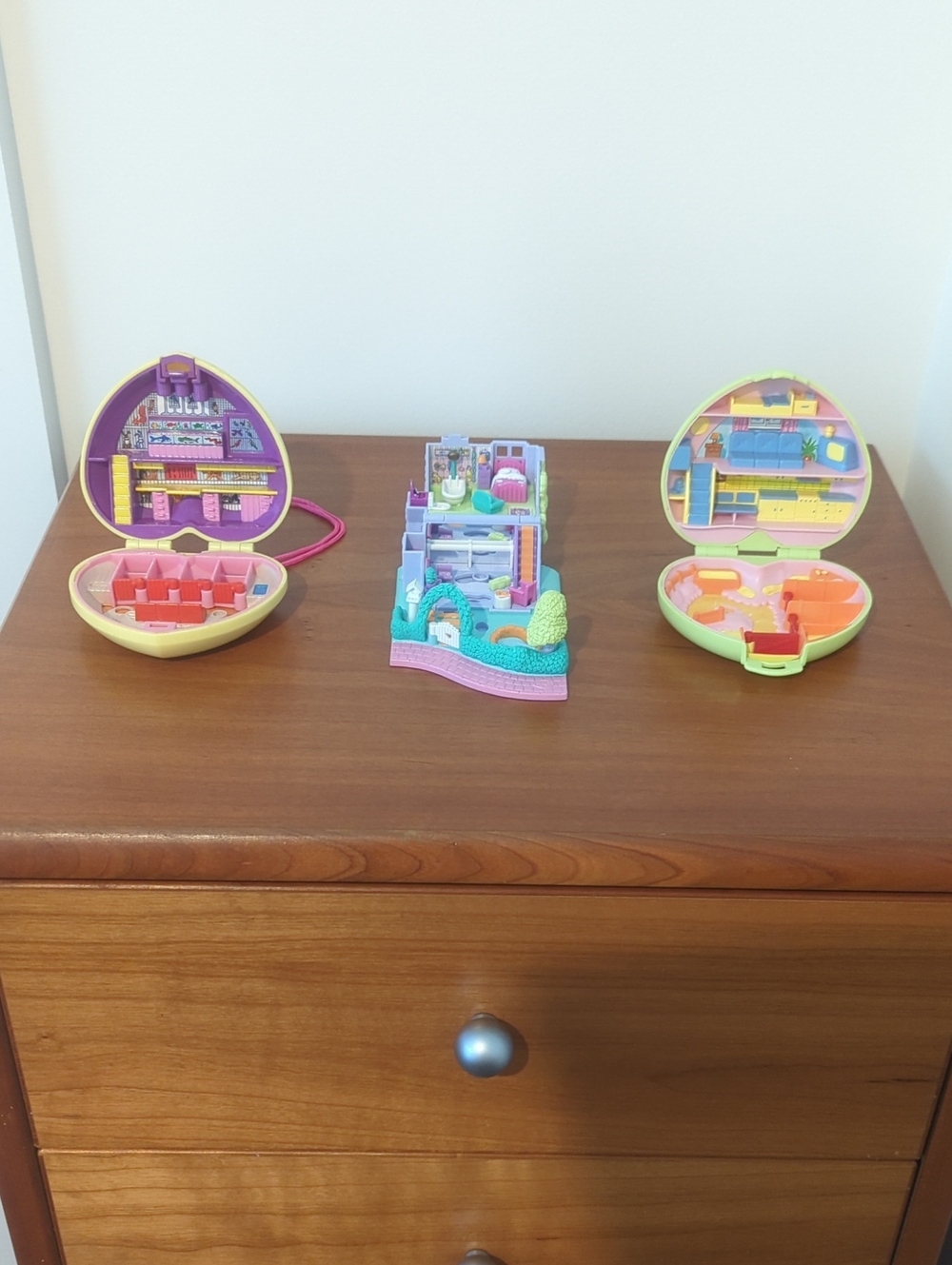Vintage Polly Pocket Play Set Of 3